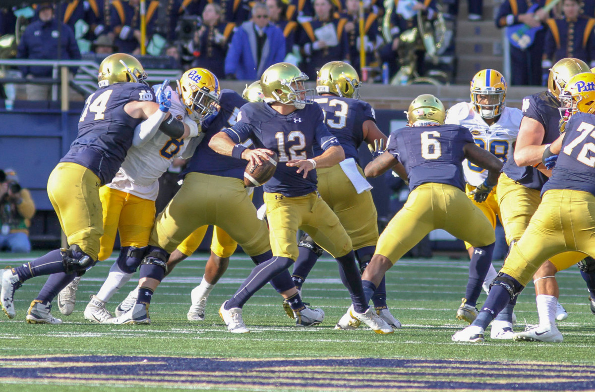Notre Dame's 2021 QB Depth Chart Could See A Dramatic Shift Thanks To