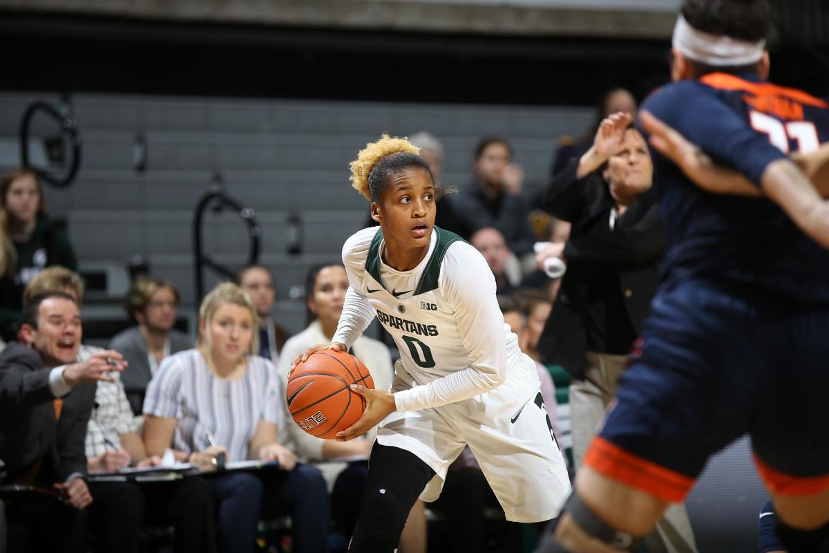#21 Spartan Women to Road Win over Michigan - Sports Illustrated ...