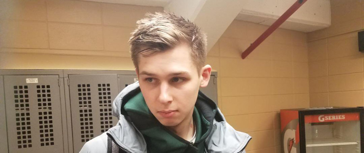 Matt McQuaid Post Loss to Purdue! Sports Illustrated Michigan State