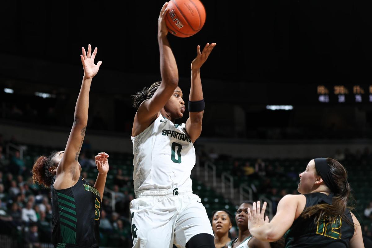 Spartan Women Improve to 3-0 With 84-68 Win Over Wright State - Sports ...