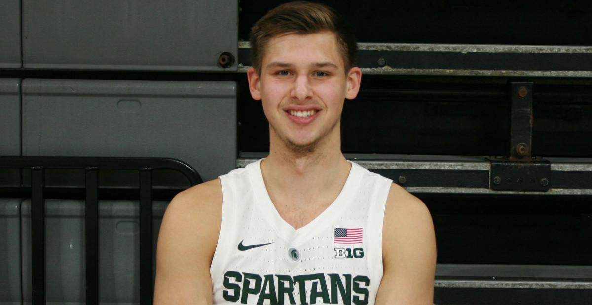 MSU Matt McQuaid After Beating TTU Sports Illustrated Michigan State