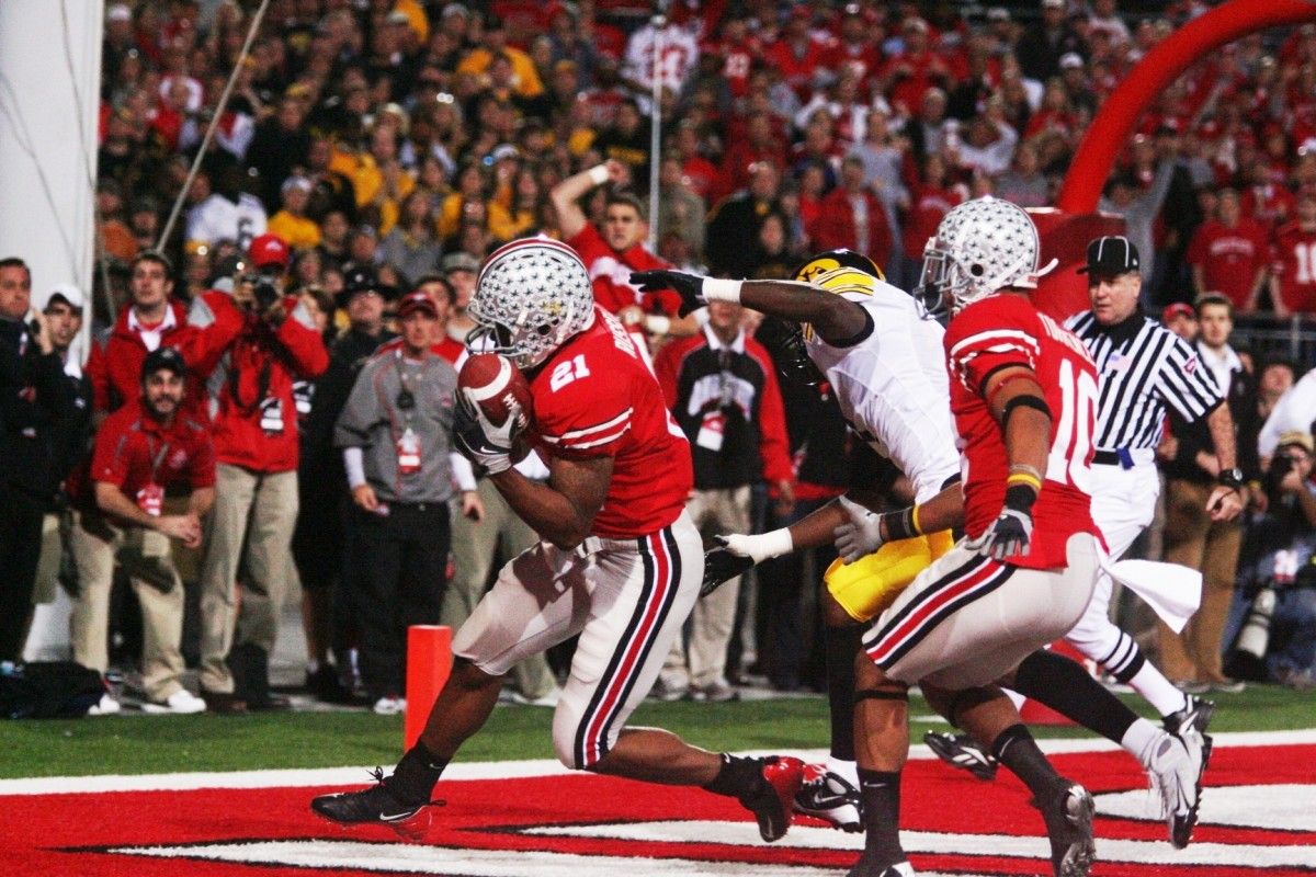 Anderson Russell's OT interception Was the Key Play for the Buckeyes. Photo Courtesy of Bill Marklevits.