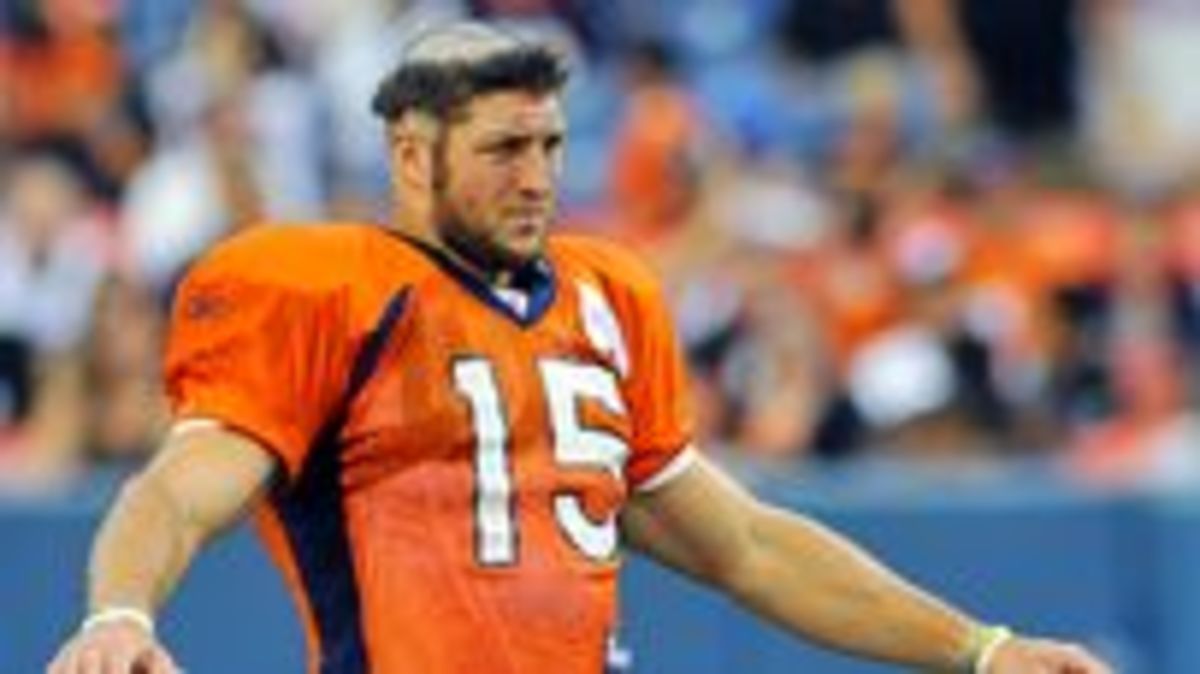 Tebow has earned a lot of respect in Denver for taking his hazing.