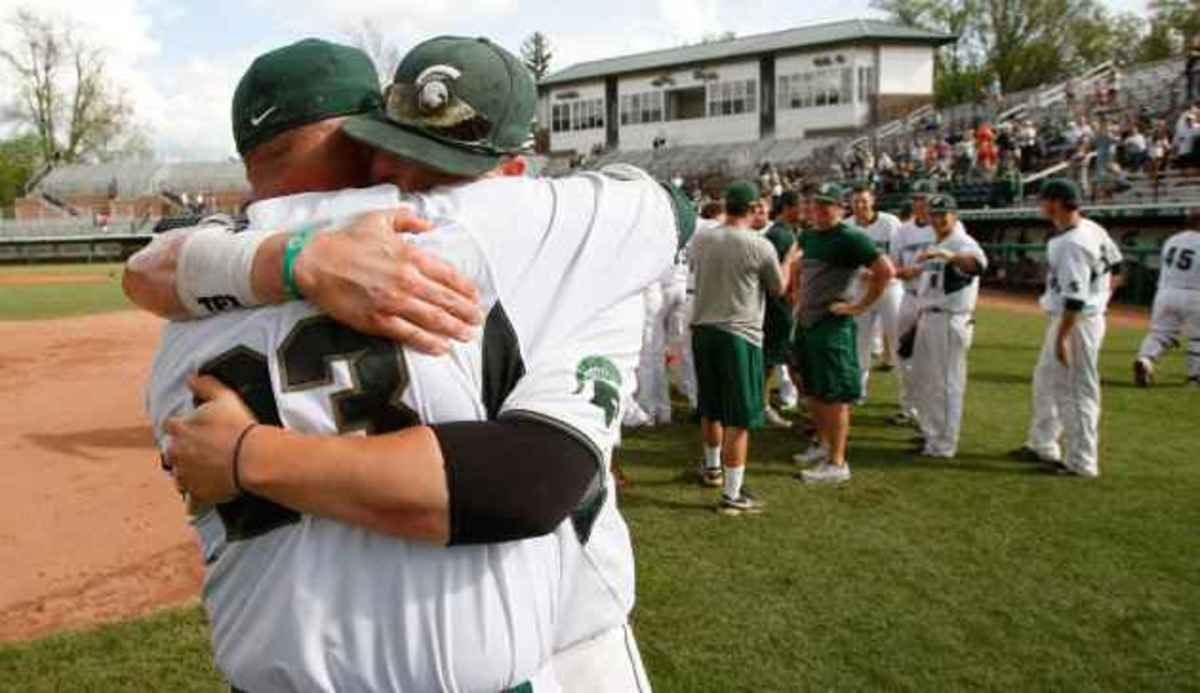 Northwestern tops MSU, 6-5, in series finale.  Photo courtesy of MSU SID.