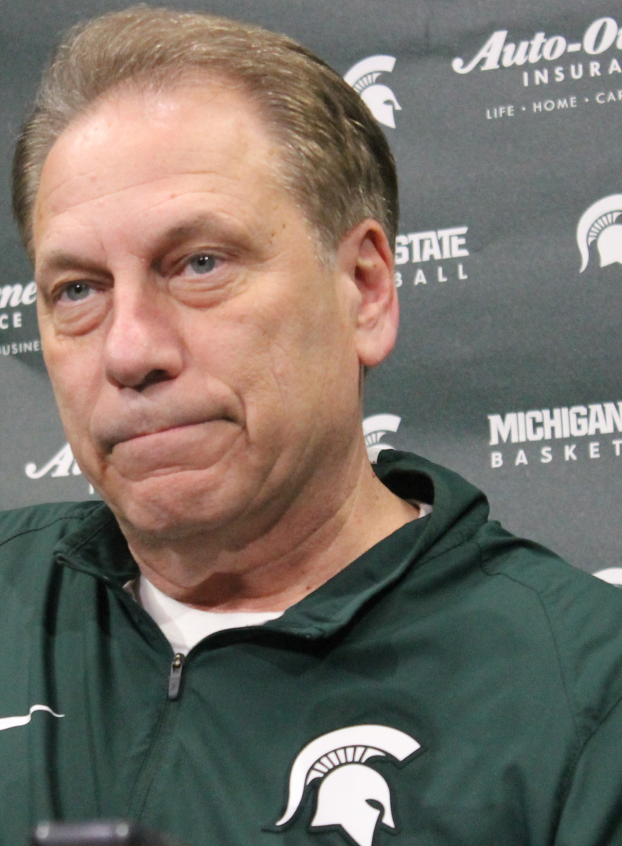 Tom Izzo in a moment of contemplation 2016.