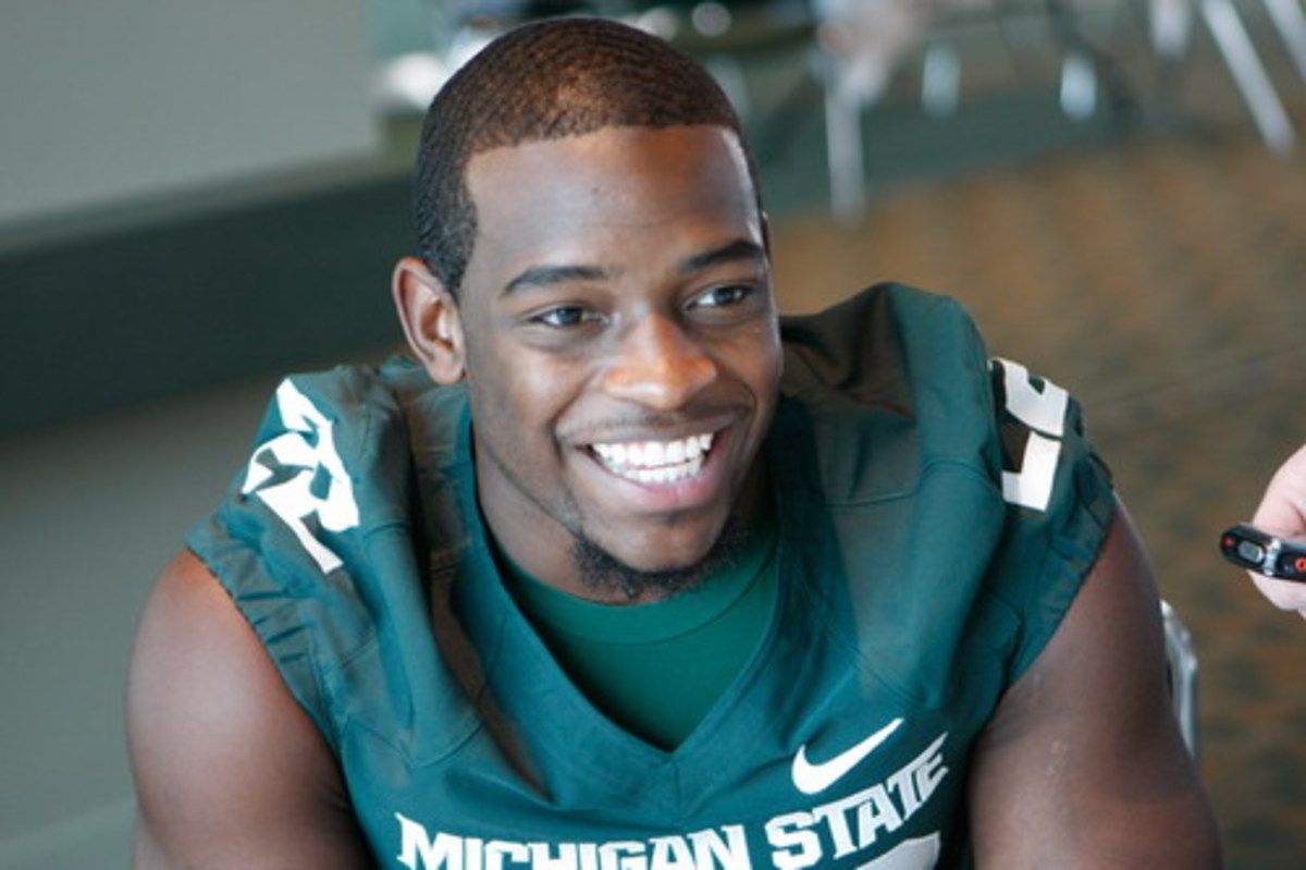 Larry Caper is all smiles with the addition of Brad Salem. Photo courtesy of Starr Portice.