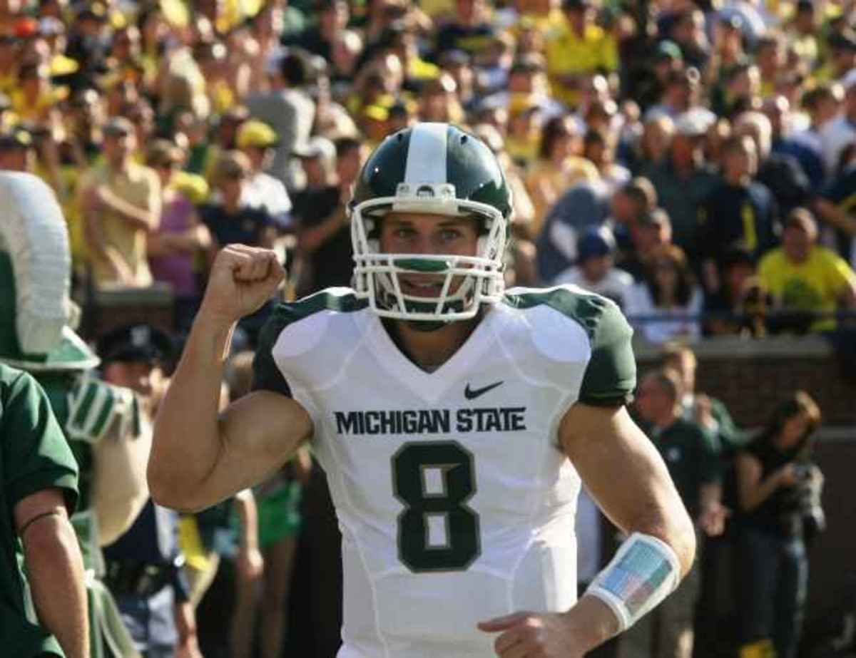 The Spartans need Kirk Cousins to play within himself and not press on Saturday.  Photo courtesy of Bill Marklevits.