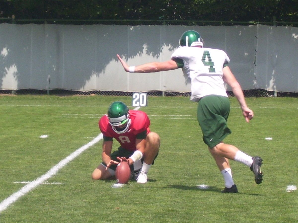 The kickers will have one of the most heated battles this spring for Spartan football.