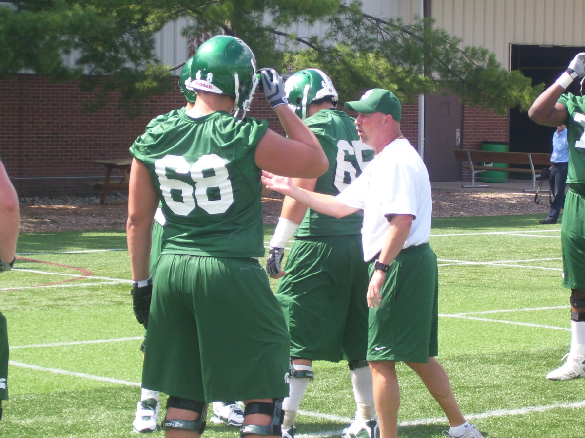 Like all of the players he recruits, OL Coach Dan Roushar has Walkerâ€™s admiration and respect for the way he has recruited him as a man and not a football player.