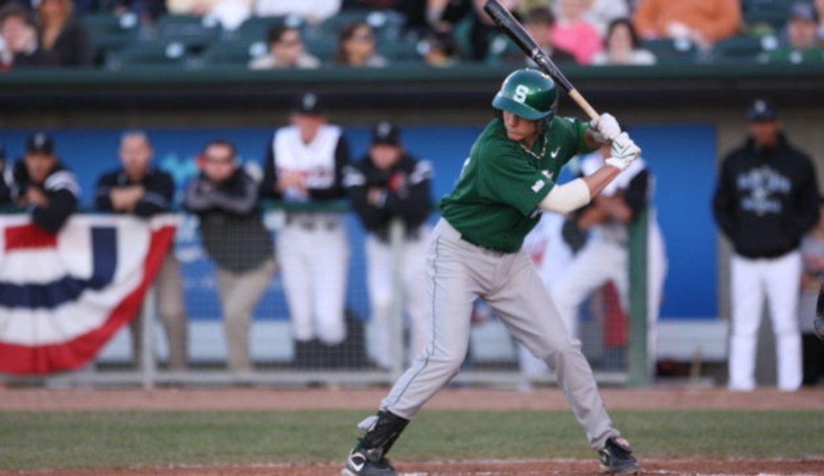 Purdue holds off MSU, 6-5. Photo courtesy of MSU SID.