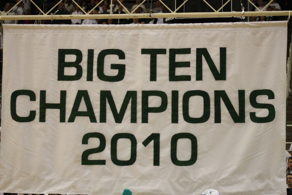 The banner speaks for itself. Two in a row. Photo courtesy of Mark Boomgaard.