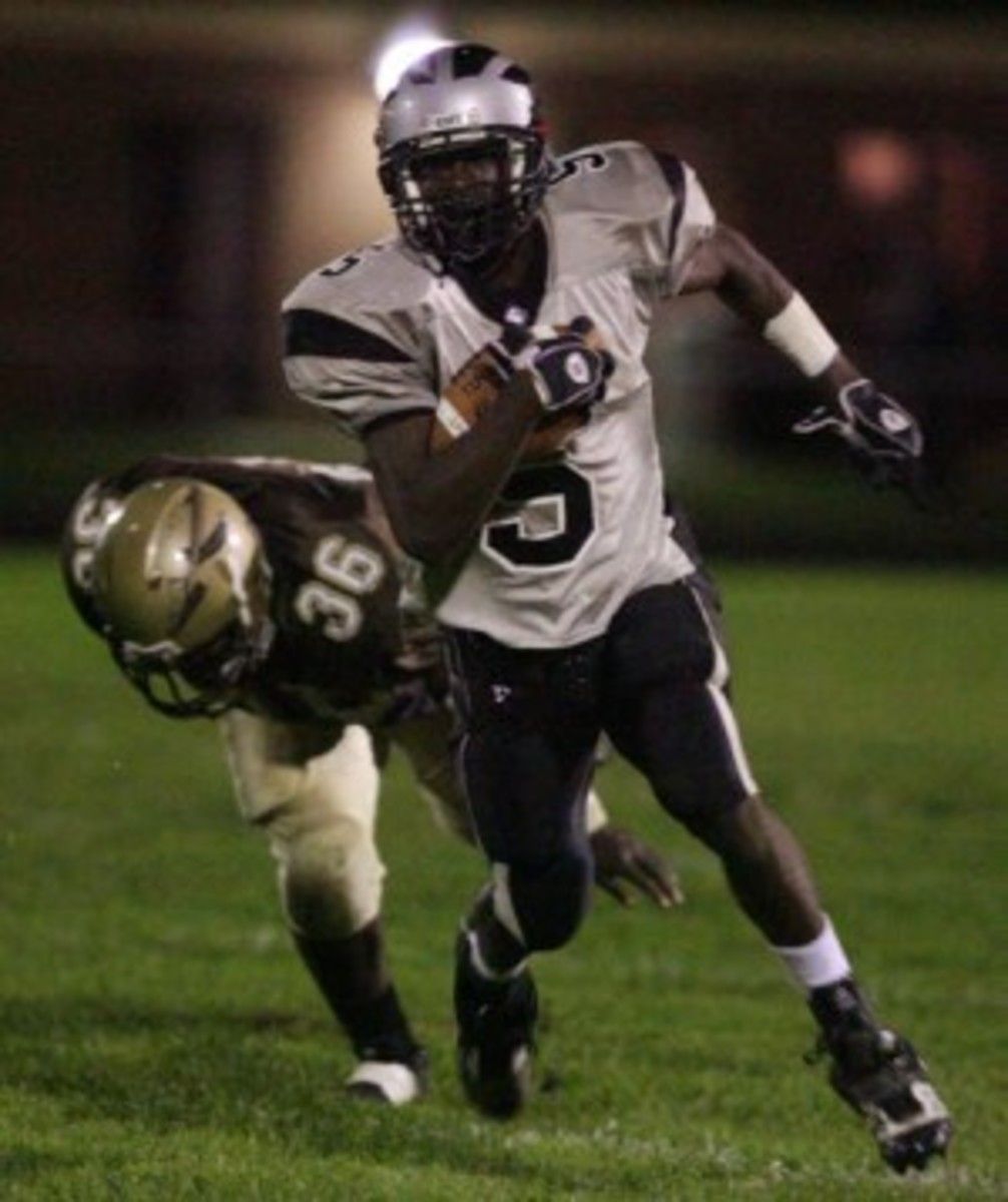 Johnson's speed and talent would be welcome in the Spartan Nation.  Photo courtesy of PressofAtlanticCity.com