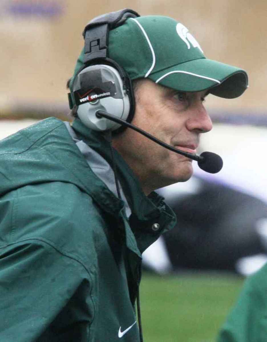 Dantonio Lands Three of His Spartans on the Big Ten Players of the Week List! Photo courtesy of Bill Marklevits.
