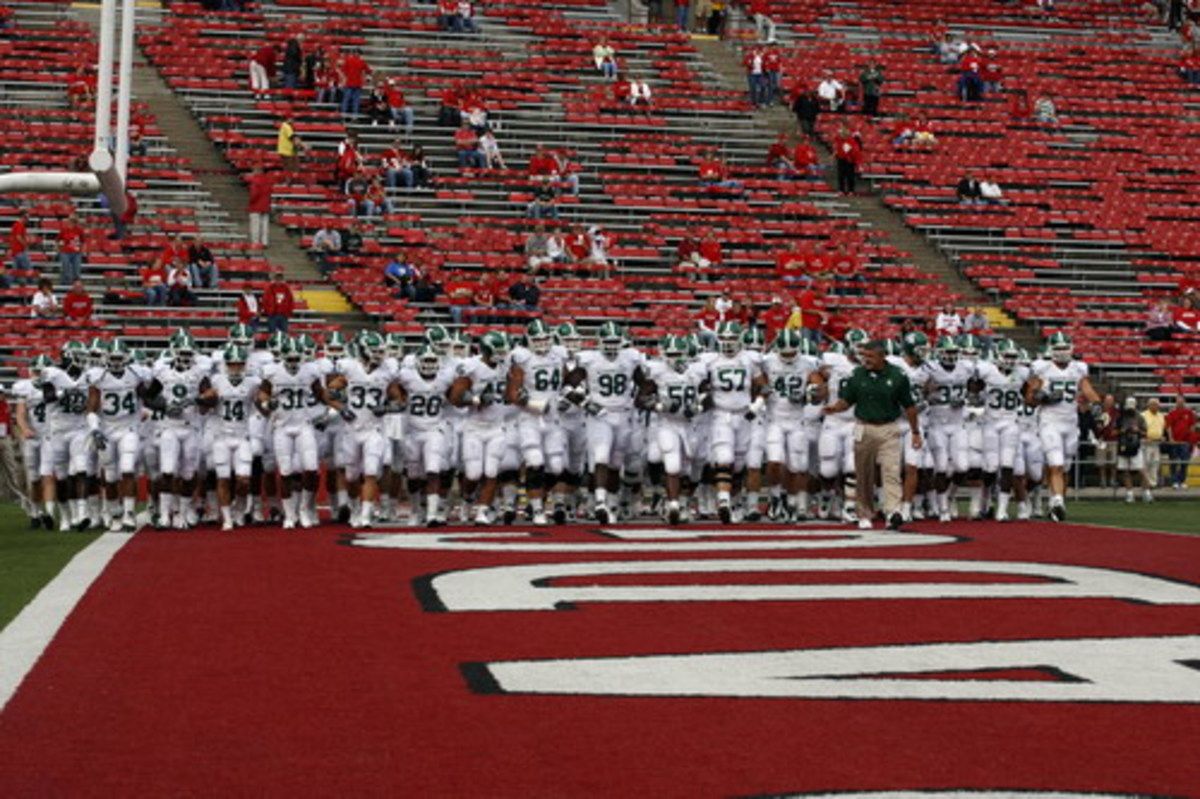 MSU will have their hands full with the Badgers on Saturday.  Photo courtesy of Starr Portice.