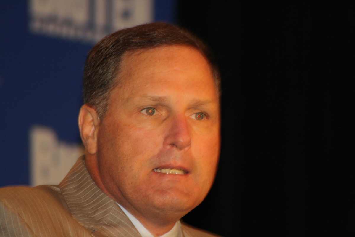 From the Big Ten Media Days Minnesota Head Coach Tim Brewster Sports