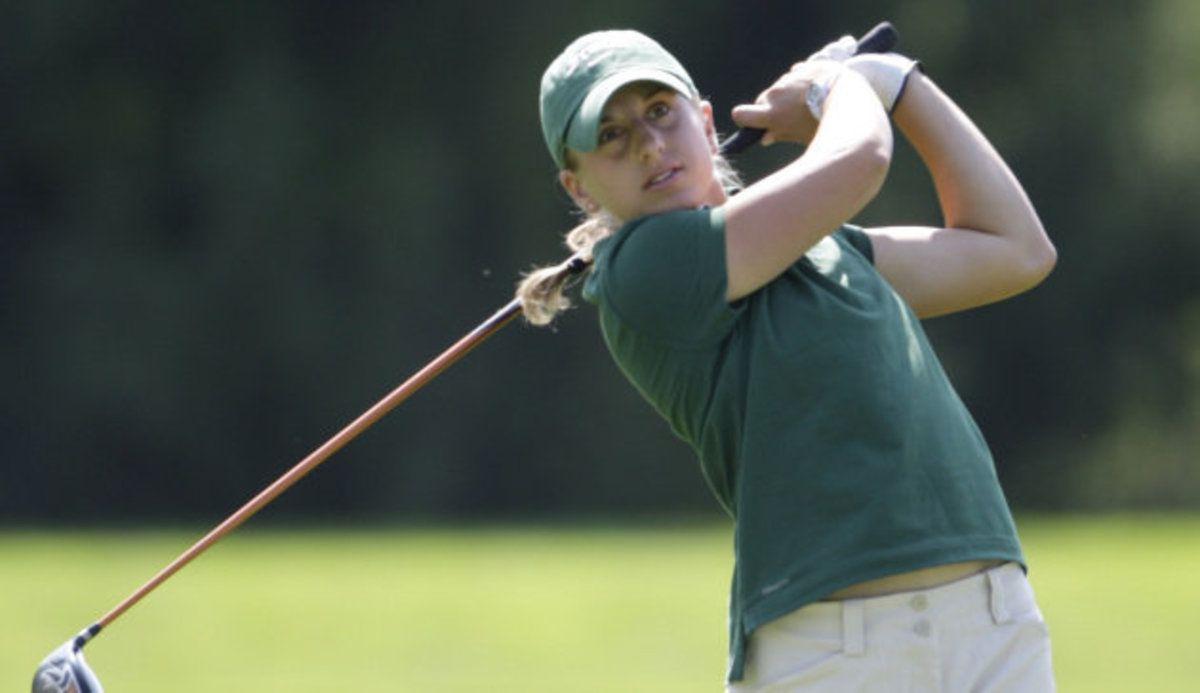 Senior posted the best single-season stroke average in school history in 2009-10. Photo courtesy of MSU SID.