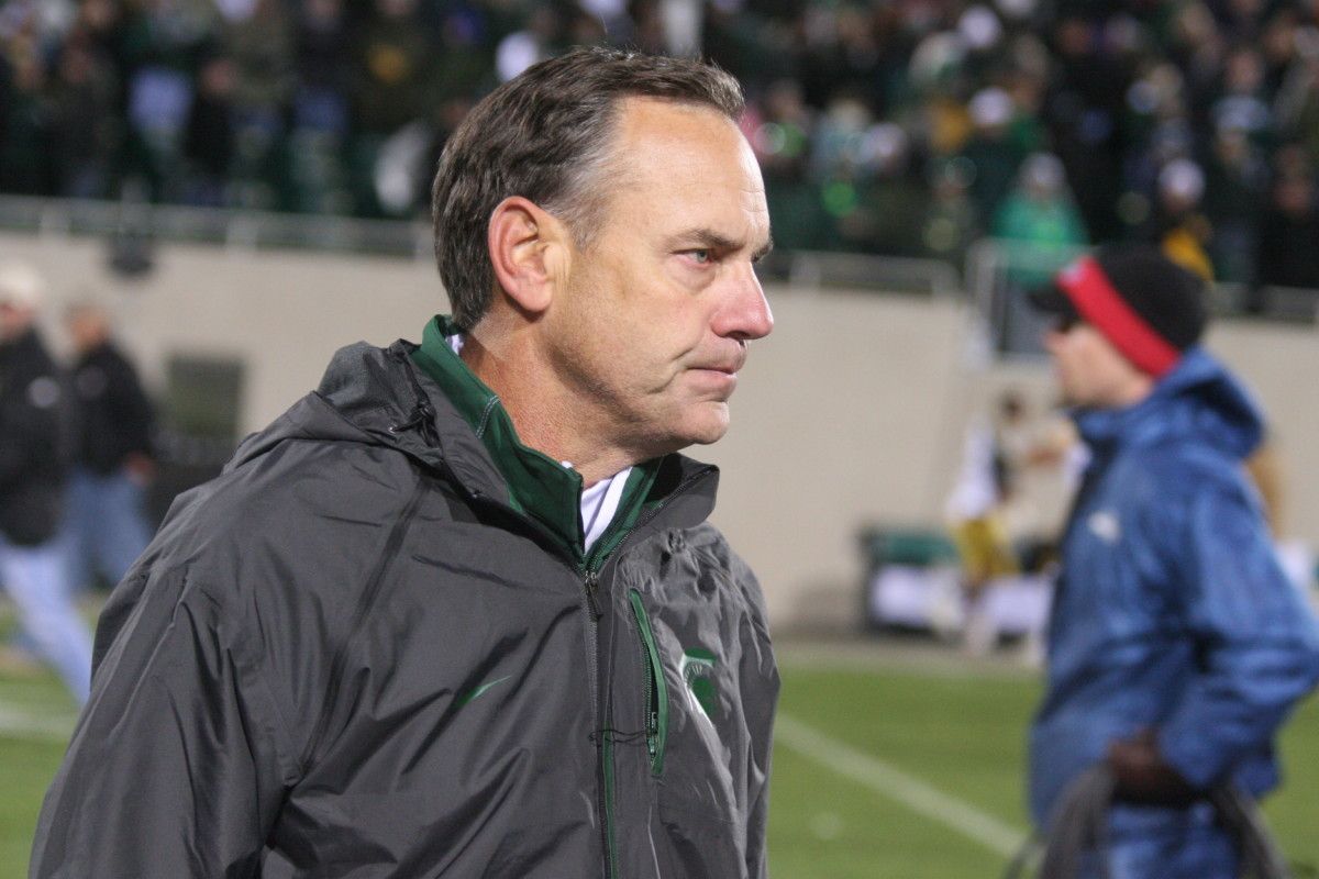 Mark Dantonio has several options to use his 2010 available scholarships for. Photo Courtesy of Bill Marklevits.