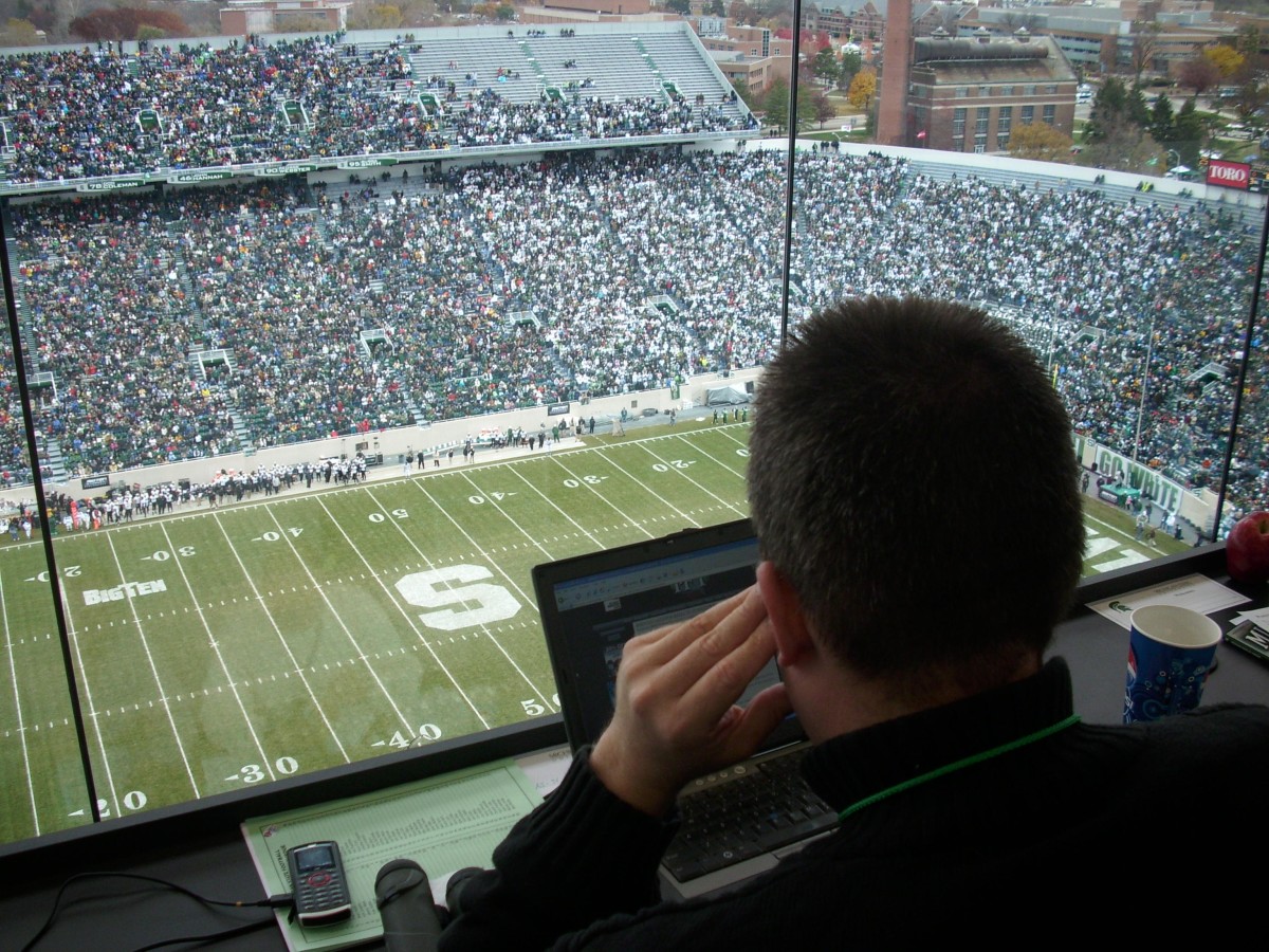 Press Box Seats On Sale For April 30 Spring Football Game Sports
