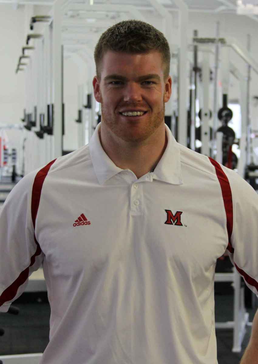 MSU Graduate Joins RedHawks Following Five Years at Wayne State.  Photo courtesy of Miami SID.