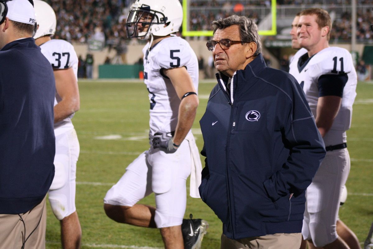Mark Dantonio has great respect for Joe Paterno who announced this week he will return in 2011. Photo courtesy of Mark Boomgaard.