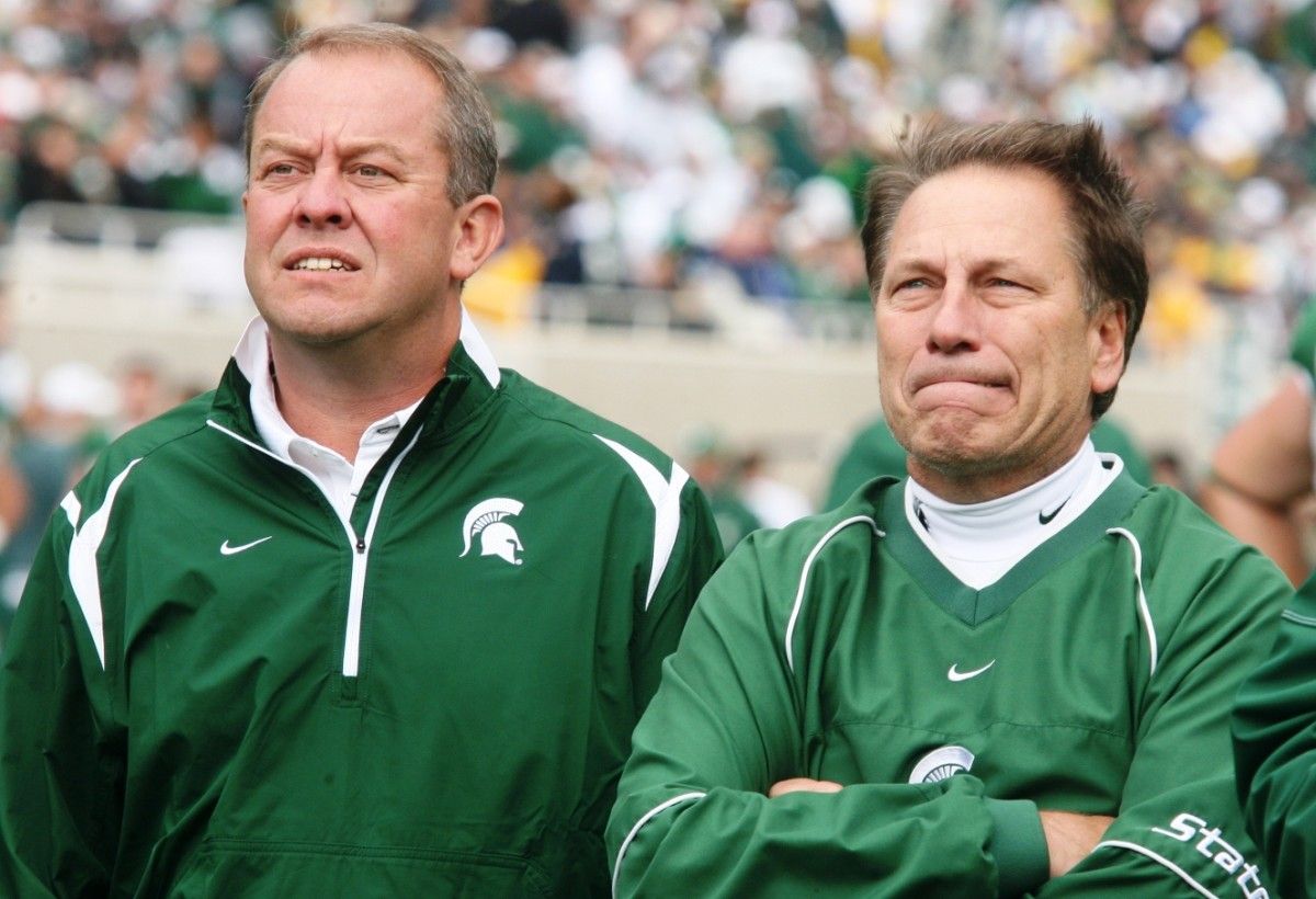 Today was a tough day for Hollis and Izzo as the NCAA decided to punish Izzo in an unprecedented way. Photo courtesy of Bill Marklevits.