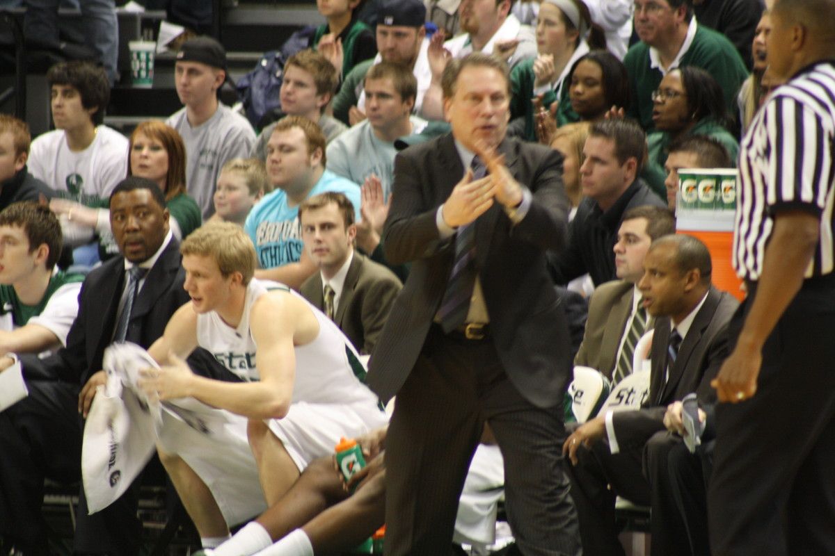 An unhappy Izzo watched his team miss a chance to grow up tonight. Photo courtesy of Mark Boomgaard.