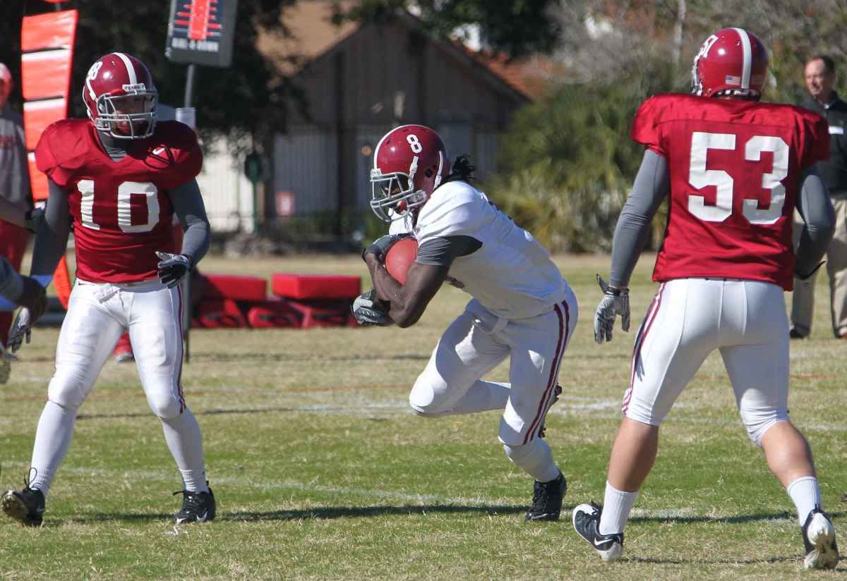Alabama continues preperation for the Spartans. Photo courtesy of the UA SID.