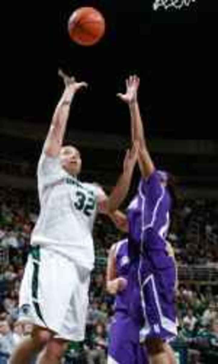 Spartan senior earns the award for the first time in her career. Photo courtesy of MSU SID.