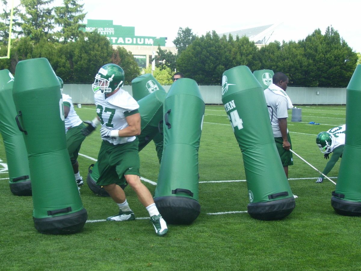 With the addition of DT Anthony White, Coach Dantonio gives Ted Gill another weapon.