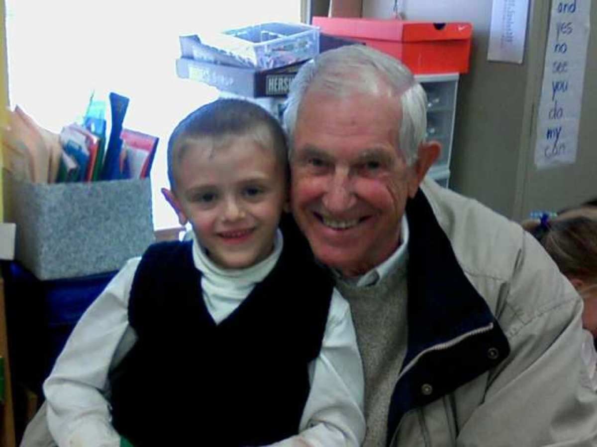 My hero and one of my great children, Duffy.
