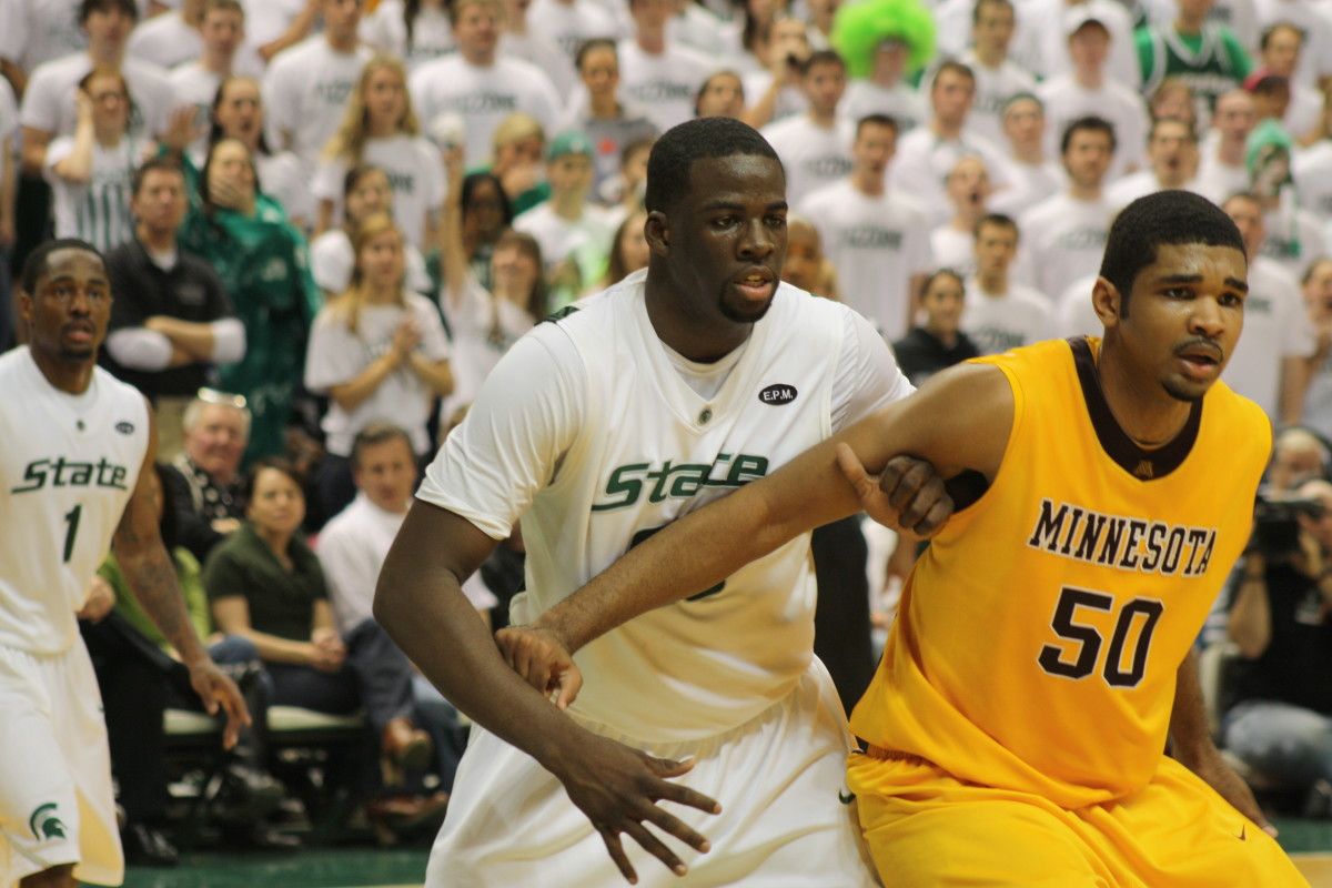 Minnesota now has the pleasure of facing the Spartans...again. Photo courtesy of Mark Boomgaard.