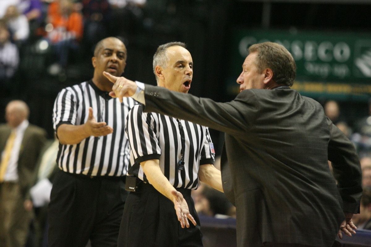 As the Tom Izzo watch 2010 continues the drama goes to another level. Photo courtesy of Bill Marklevits.