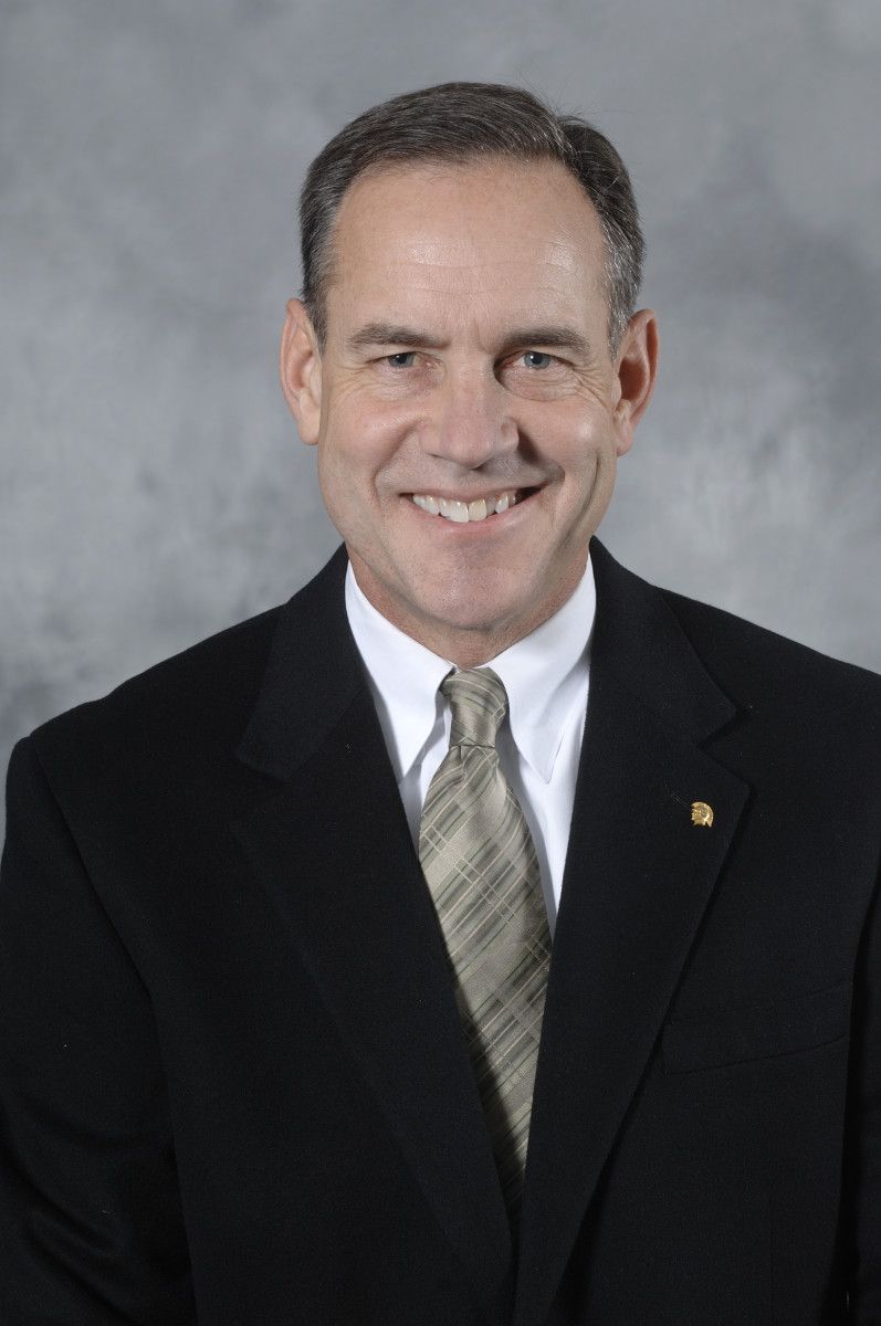 Mark Dantonio made his decision earlier tonight. Photo courtesy of MSU SID.