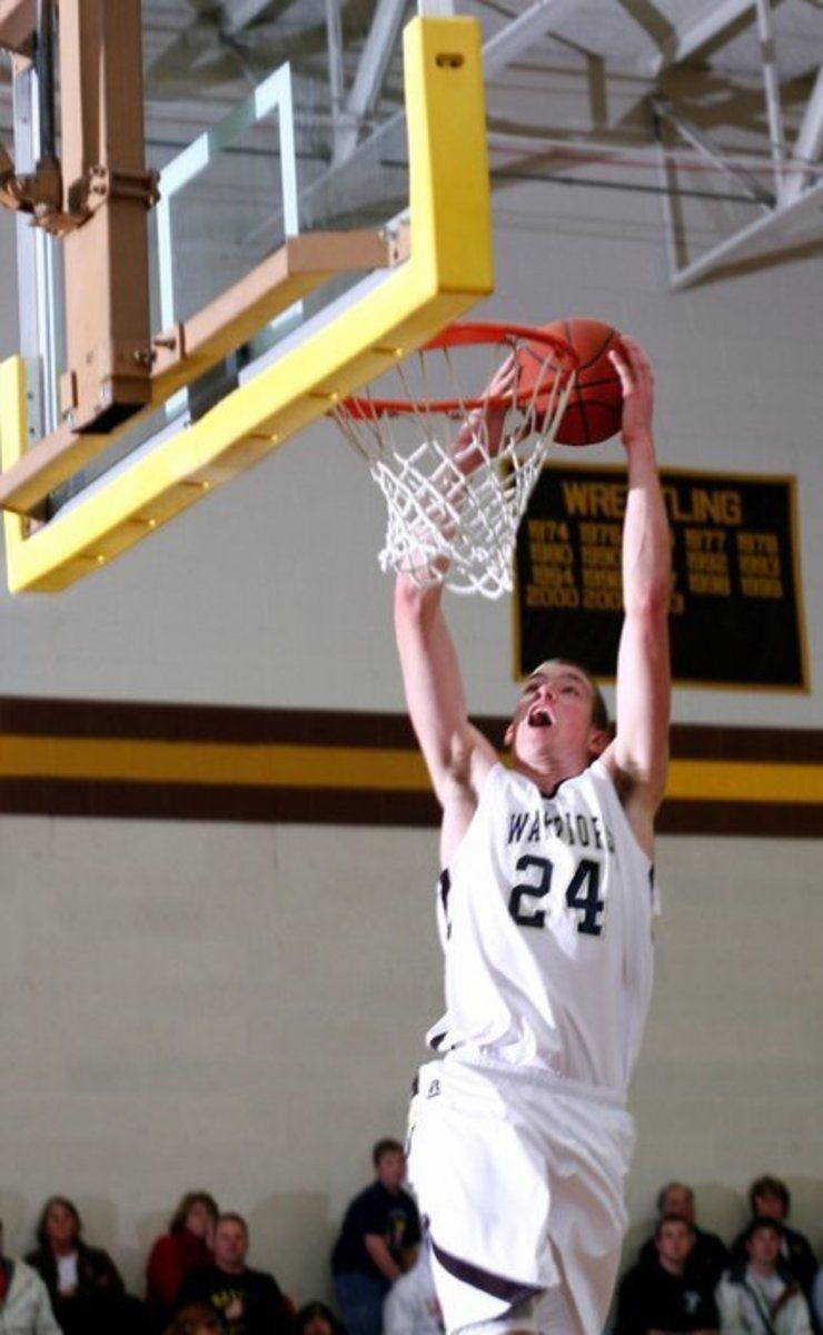 Matt Costello is a great young man on and off the court and will be a great part of Spartan Basketball for years to come.  Photo courtesy of Costello.