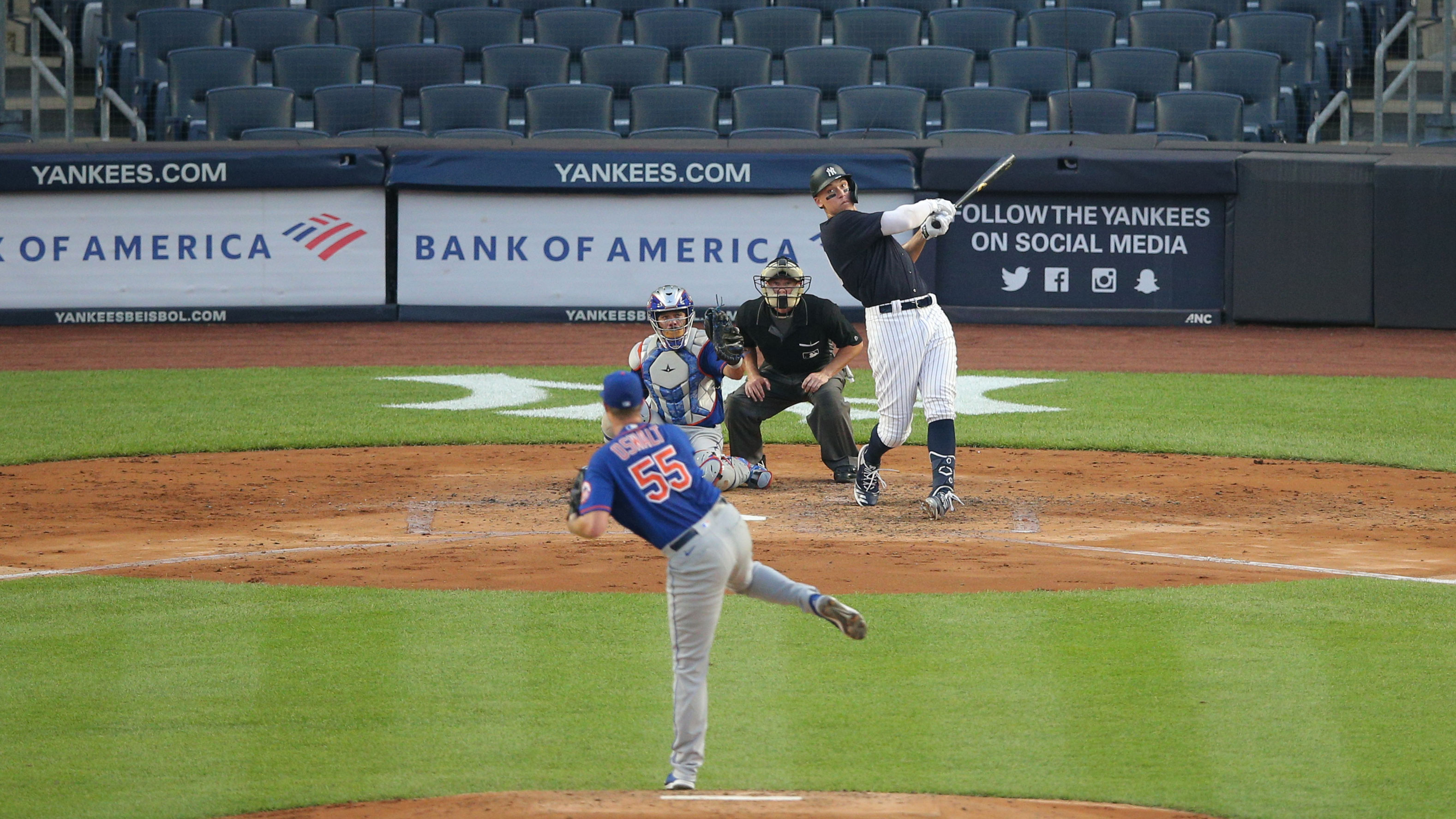 MLB return: Yankees-Mets exhibition has strong TV ratings - Sports