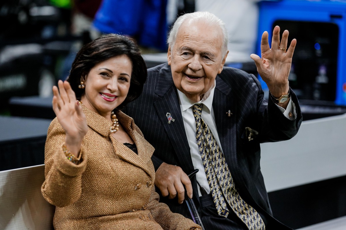 Tom Benson and Gayle Benson