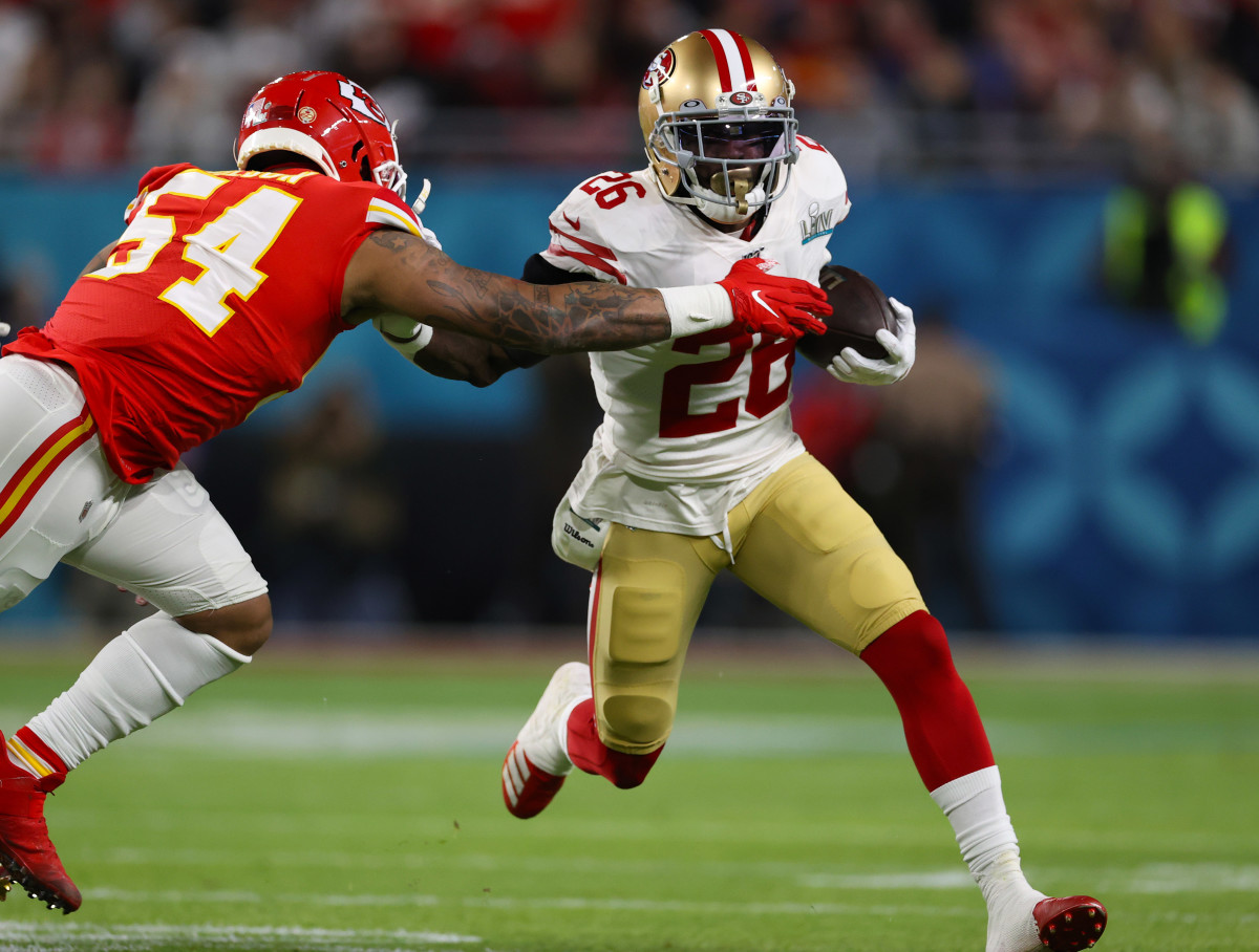 football player number 14