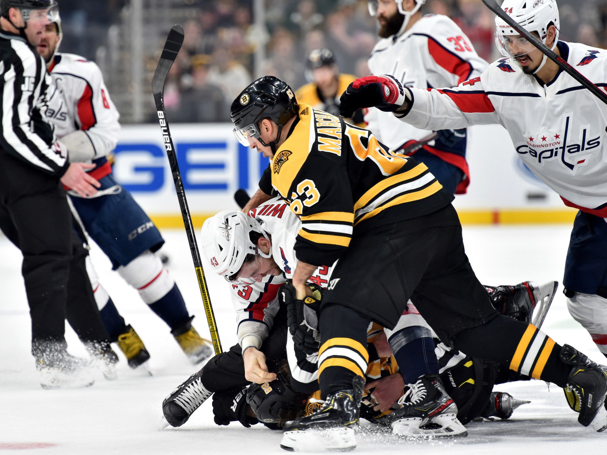 Lot Detail - Brad Marchand - 2019 Hockey Hall of Fame Game - Game-Worn  Jersey - November 15