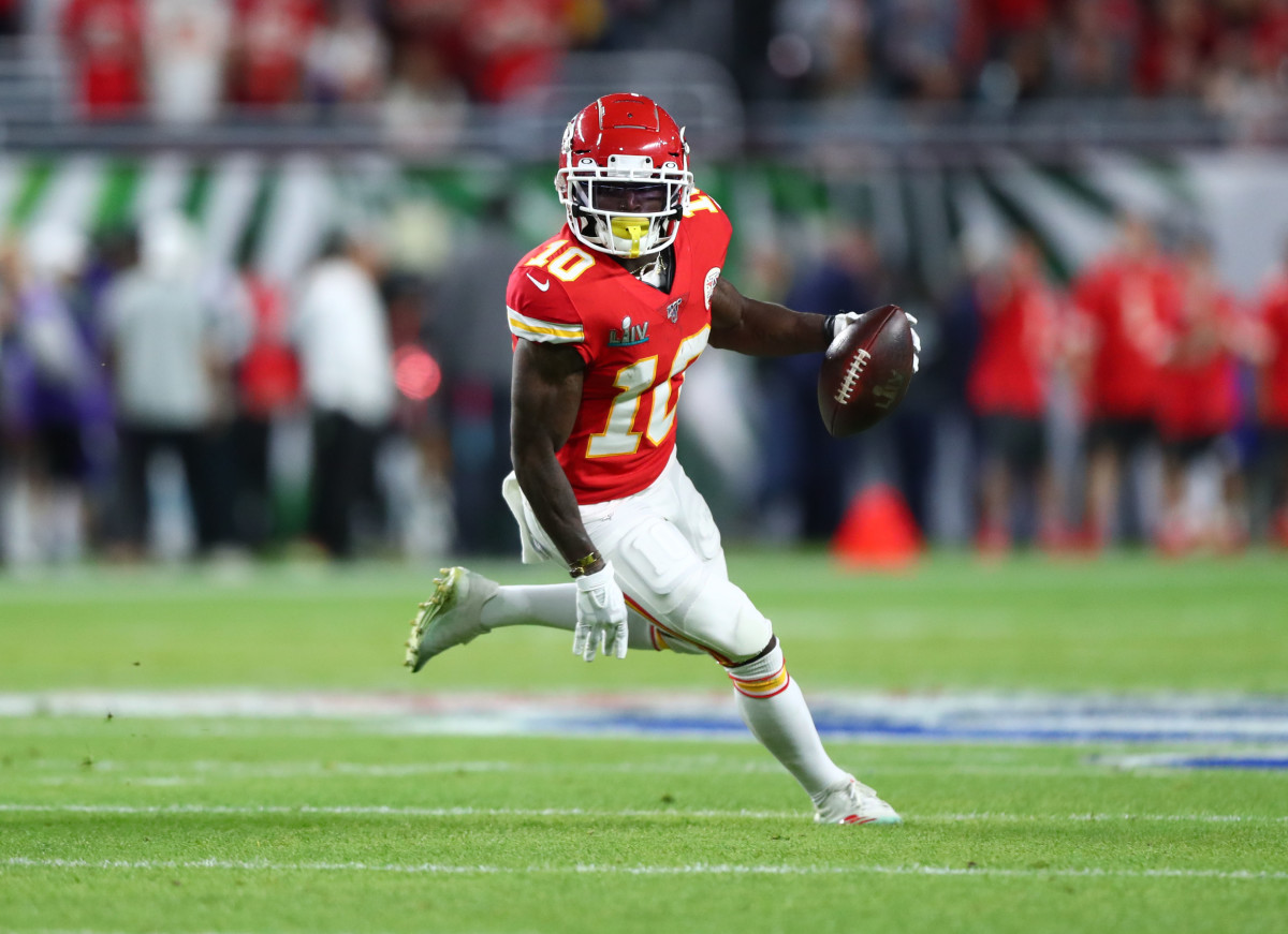 Tyreek Hill Makes NFL Top 100 Players of 2020 List.
