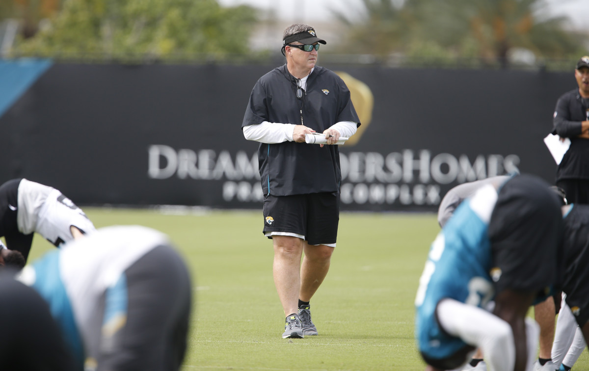 Marrone and the Jaguars are staying "fewer and farther" in this year's training camp. Mandatory Credit: Reinhold Matay-USA TODAY Sports