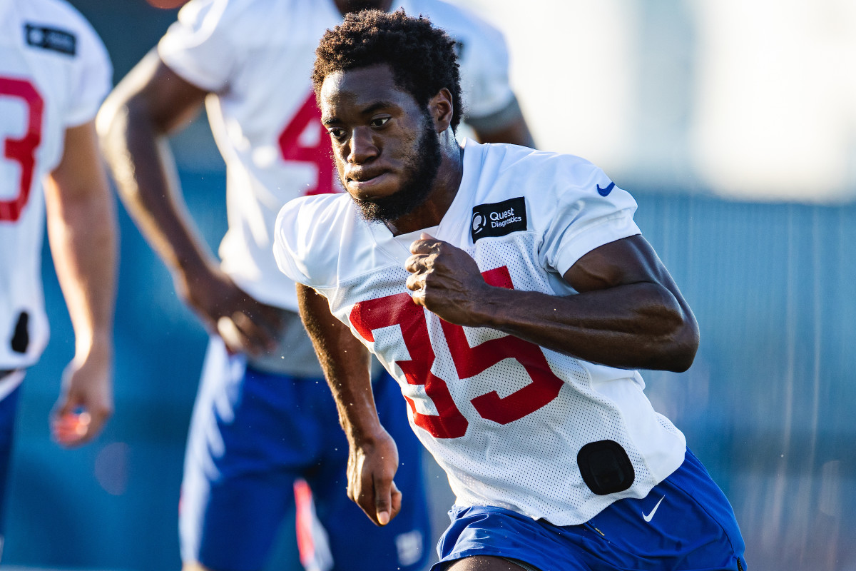 New York Giants 2022 Training Camp Roster Preview ILB T.J. Brunson