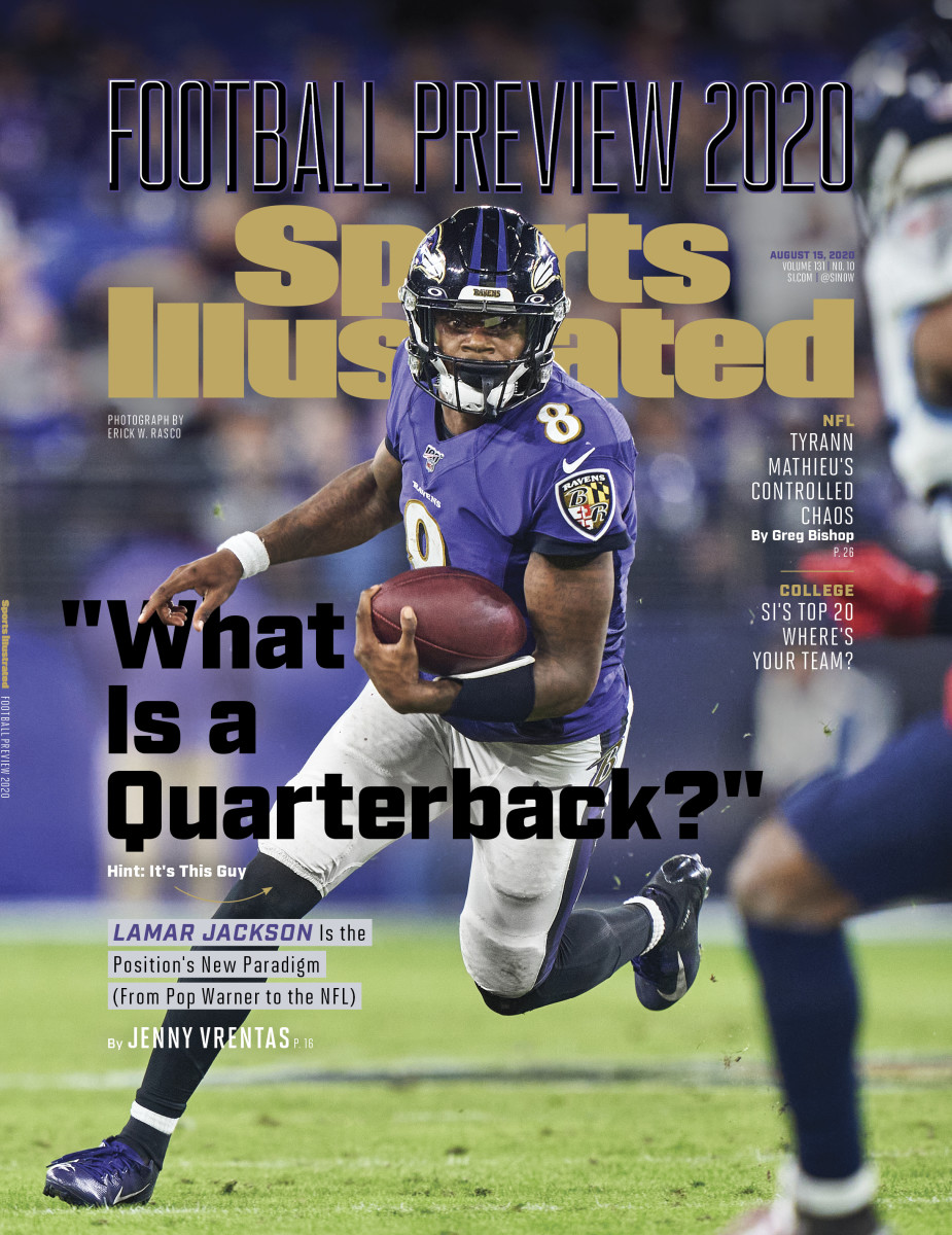 Lamar Jackson featured on latest Sports Illustrated cover