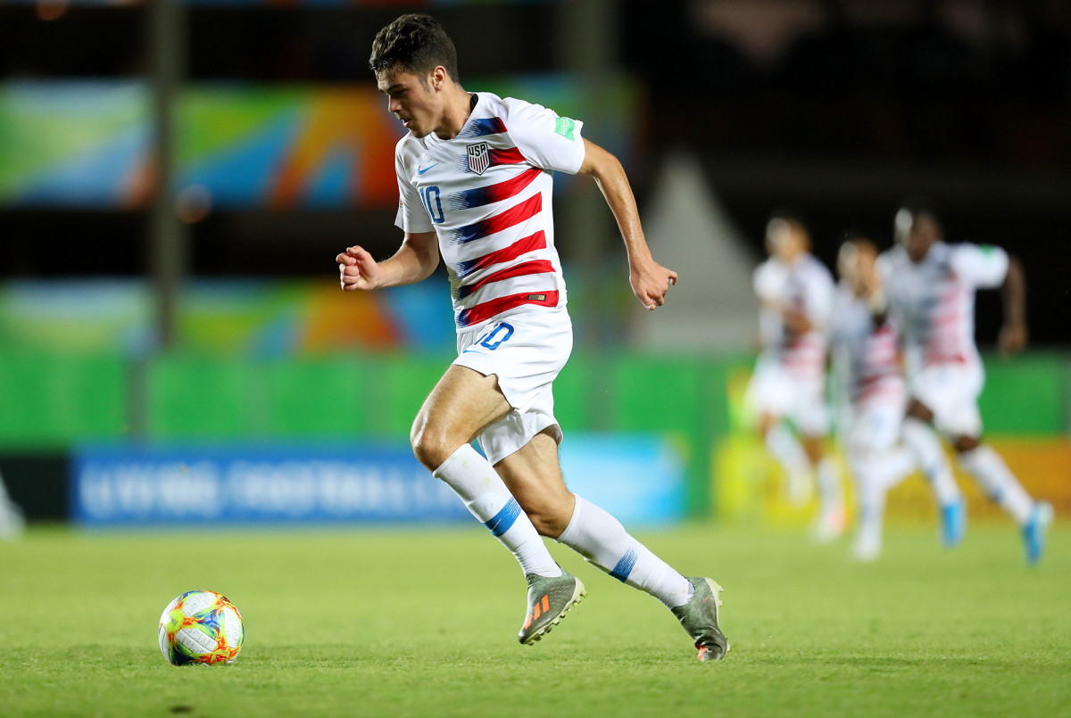 Gio Reyna seeks his first USMNT cap