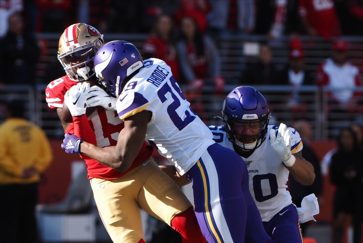 Cornerback Xavier Rhodes, shown in a 2019 game with the Minnesota Vikings, thinks he will fit well in an Indianapolis Colts defensive scheme that will simplify his approach to coverage and allow him to play more freely.