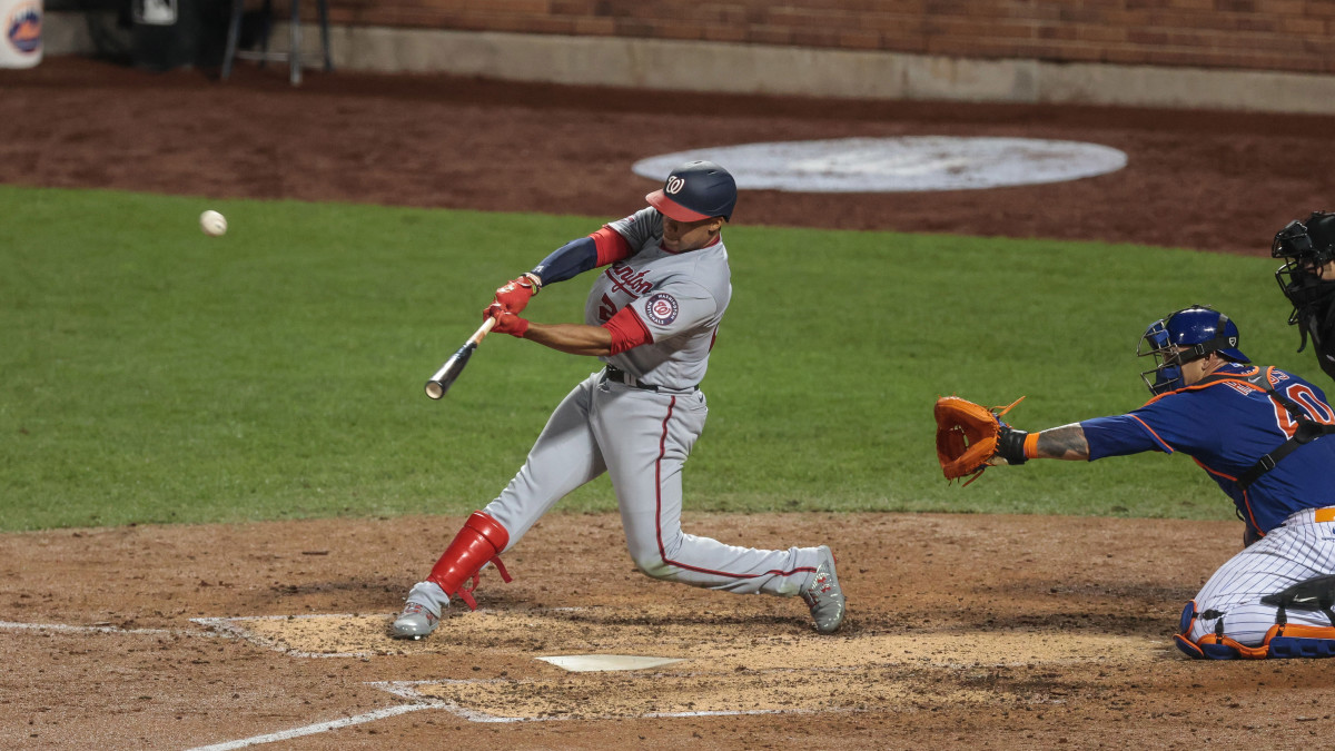 Nationals' Juan Soto hits a home run vs. Mets