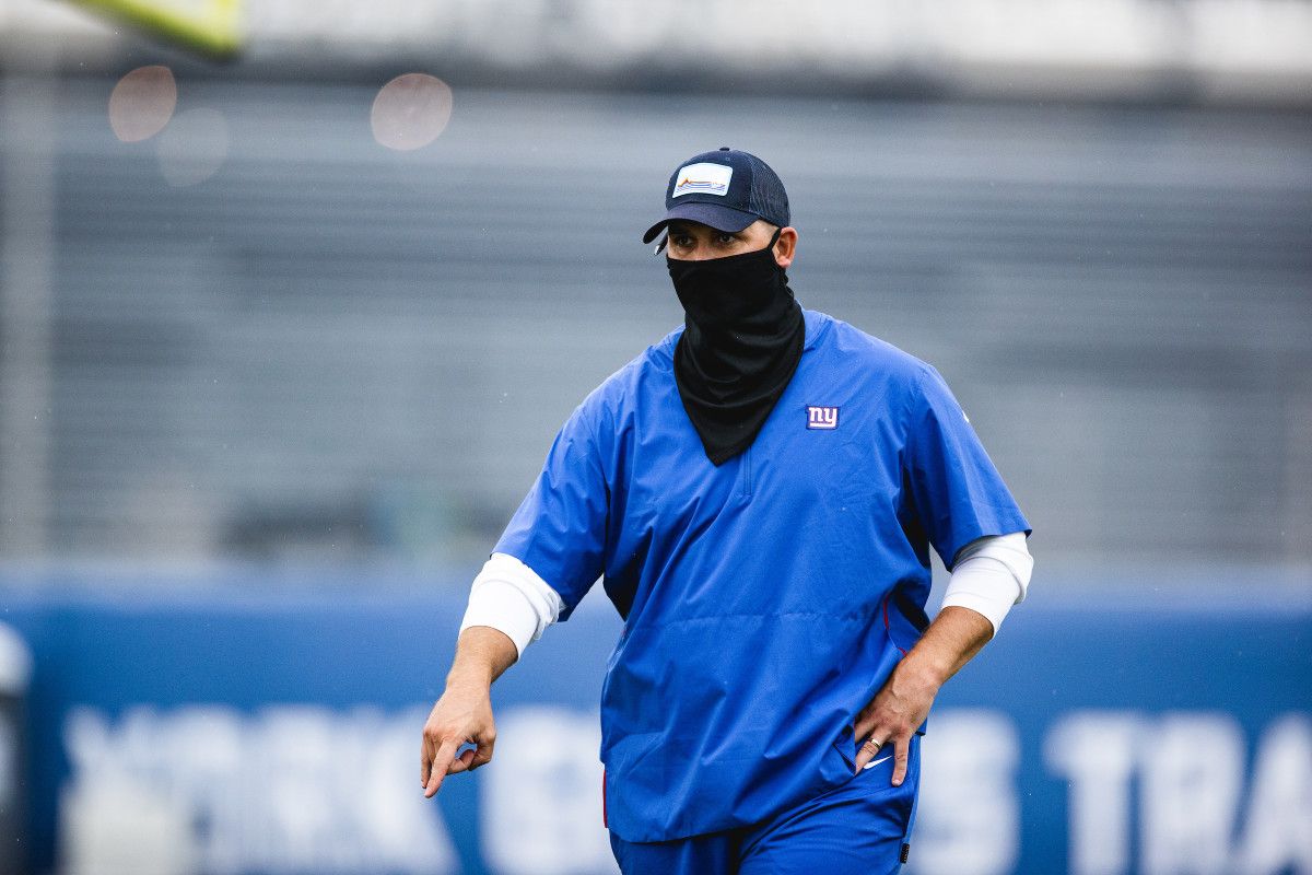 Giants head coach Joe Judge