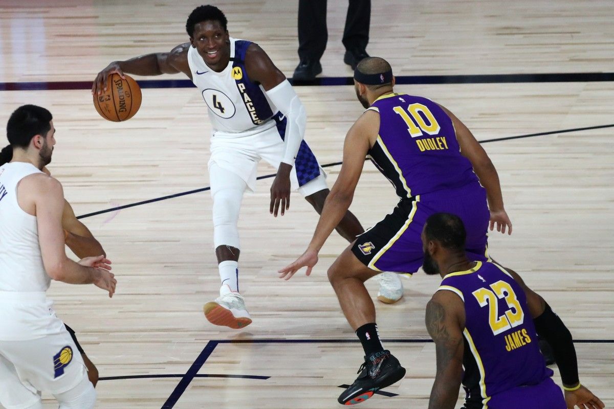 PacersVictorOladipoLakersDudley
