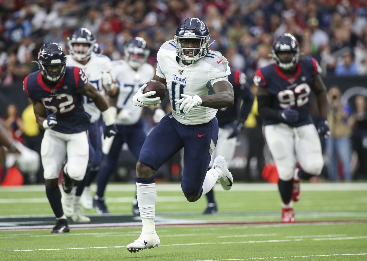 Tennessee Titans wide receiver A.J. Brown had a breakout 2019 season, especially after Ryan Tannehill became the quarterback. Brown enters the 2020 season as the team's No. 1 pass-catcher.