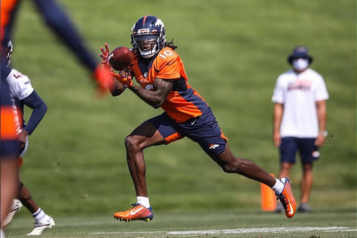 Broncos WR Jerry Jeudy Says 'College Training Camp is More Difficult' Than NFL - Sports Illustrated