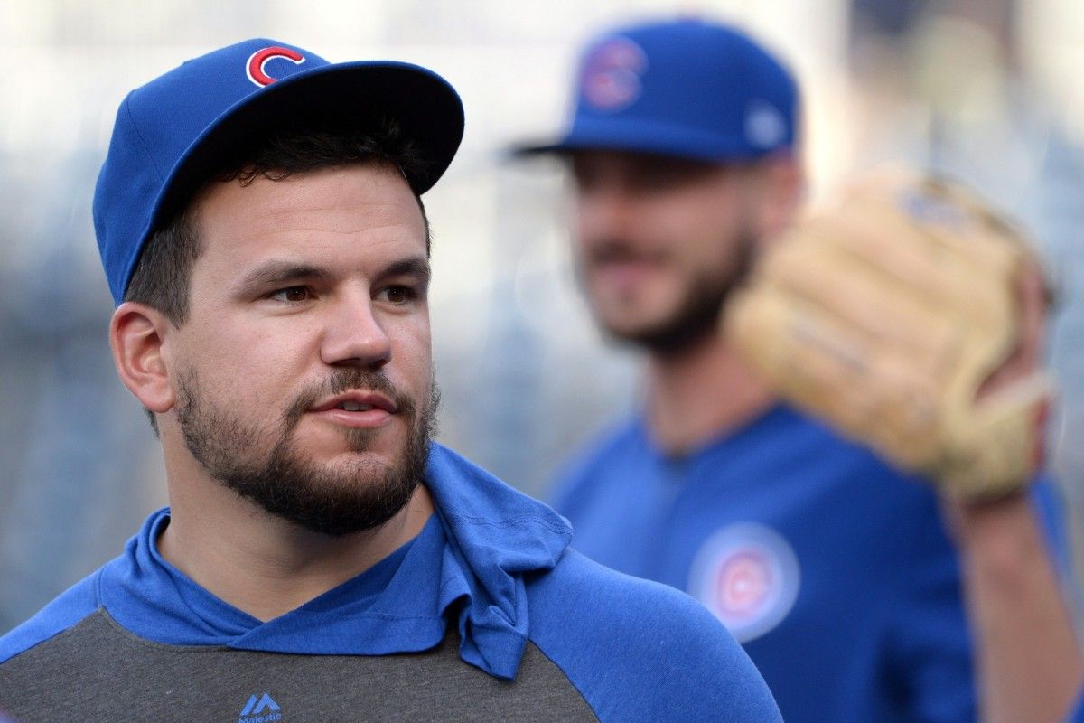 Kyle Schwarber has helped the Cubs to the best record in the National League. (USA TODAY Sports.)